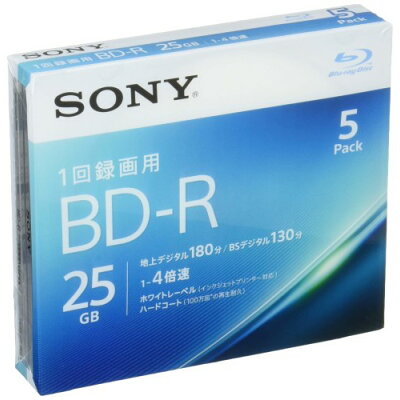 SONY  録画・録音用 BD-R 5BNR1VJPS4